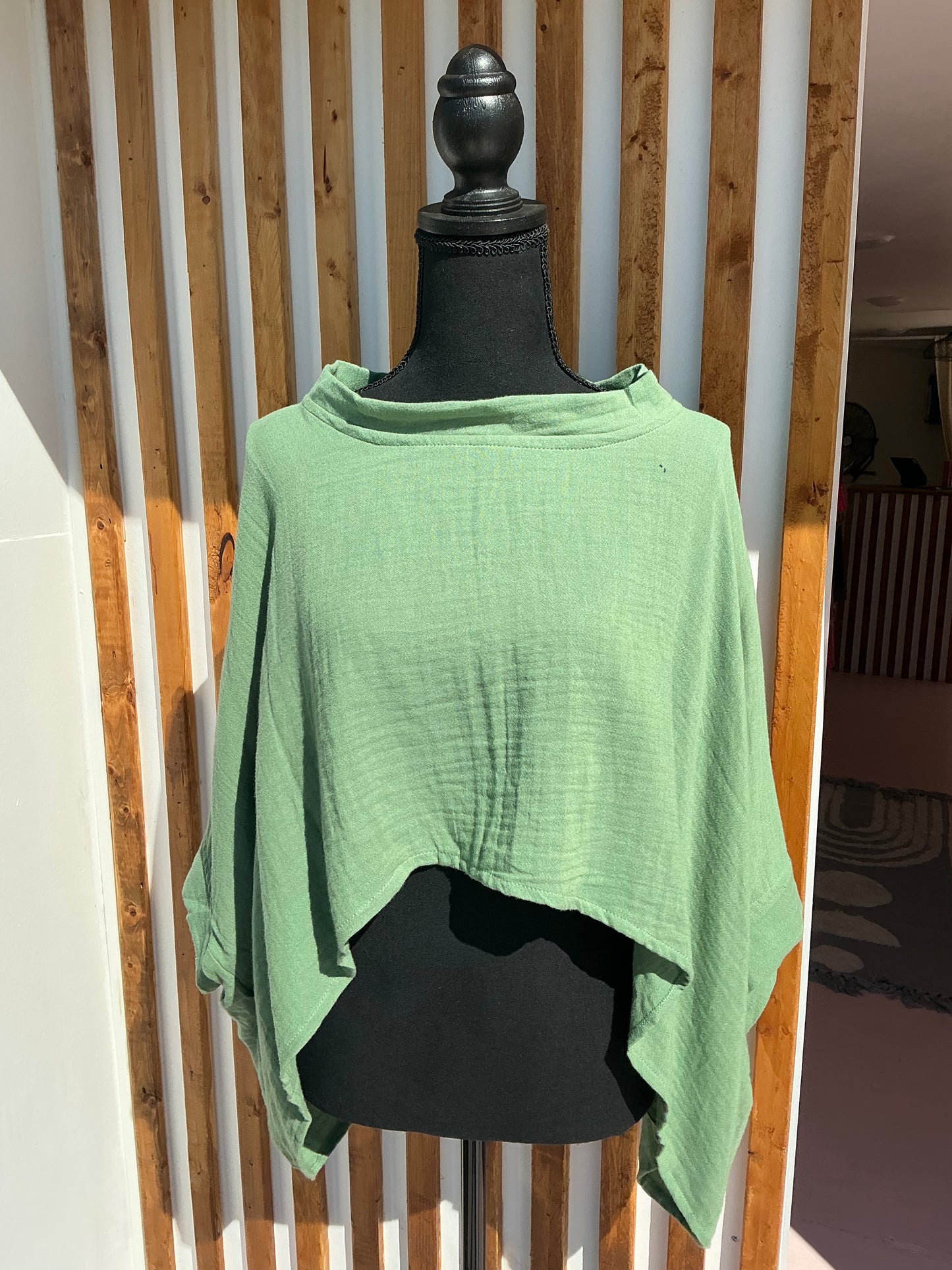 Olive Crop Top